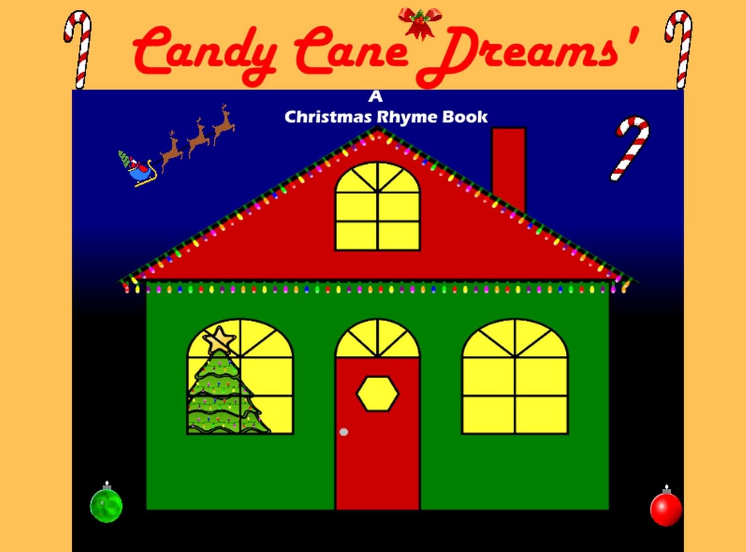 Candy Cane Dreams...A Christmas Rhyme Book eBook Robert