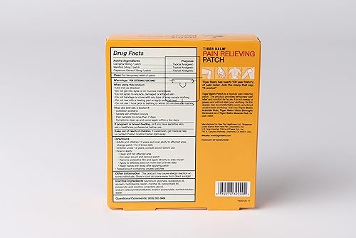 Miniatura 3 de Tiger Balm Parche para aliviar el dolor 5 unidades