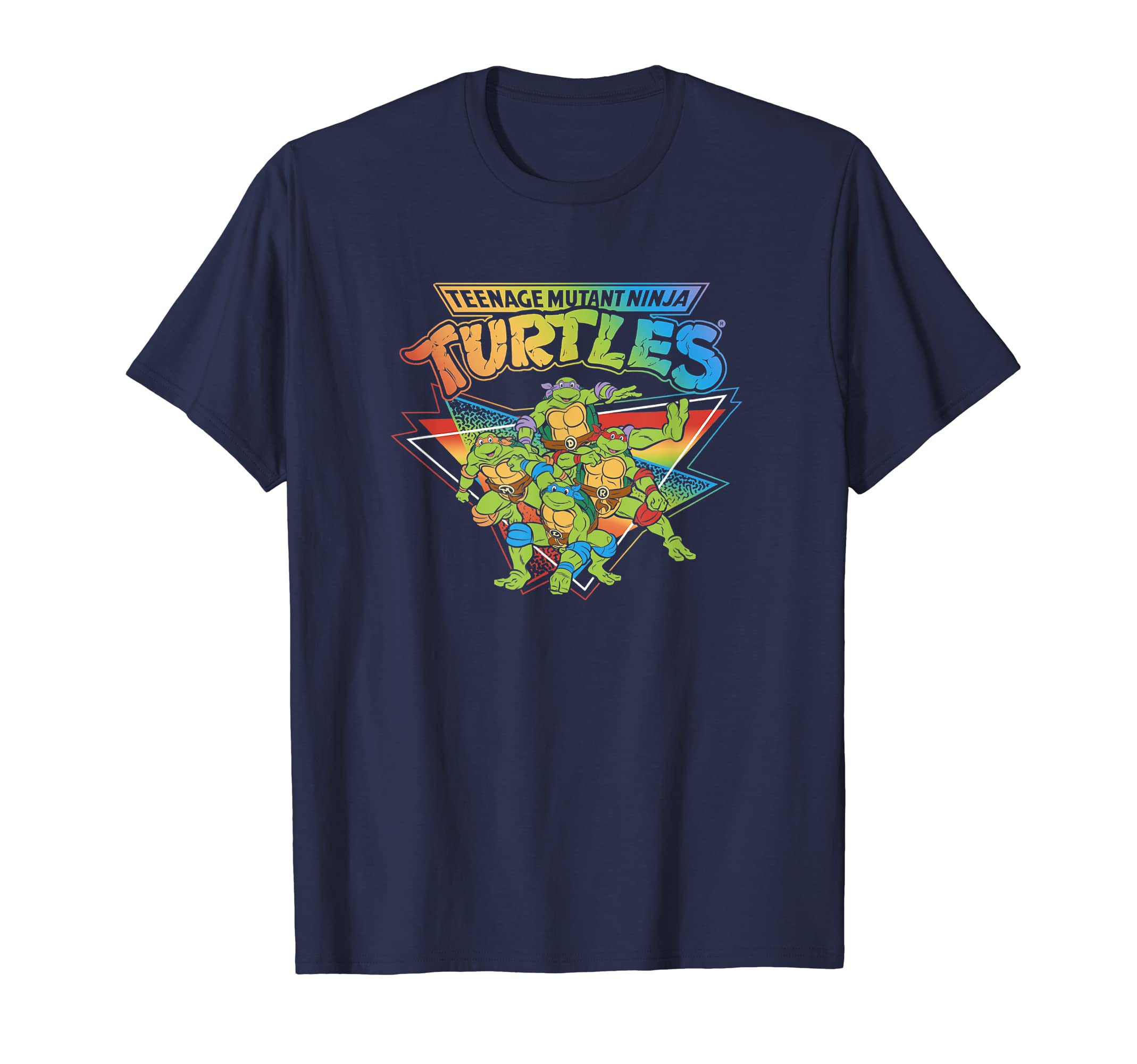 Teenage Mutant Ninja TurtlesPride Rainbow Gradient T-ShirtOEKO-TEX STANDARD 100