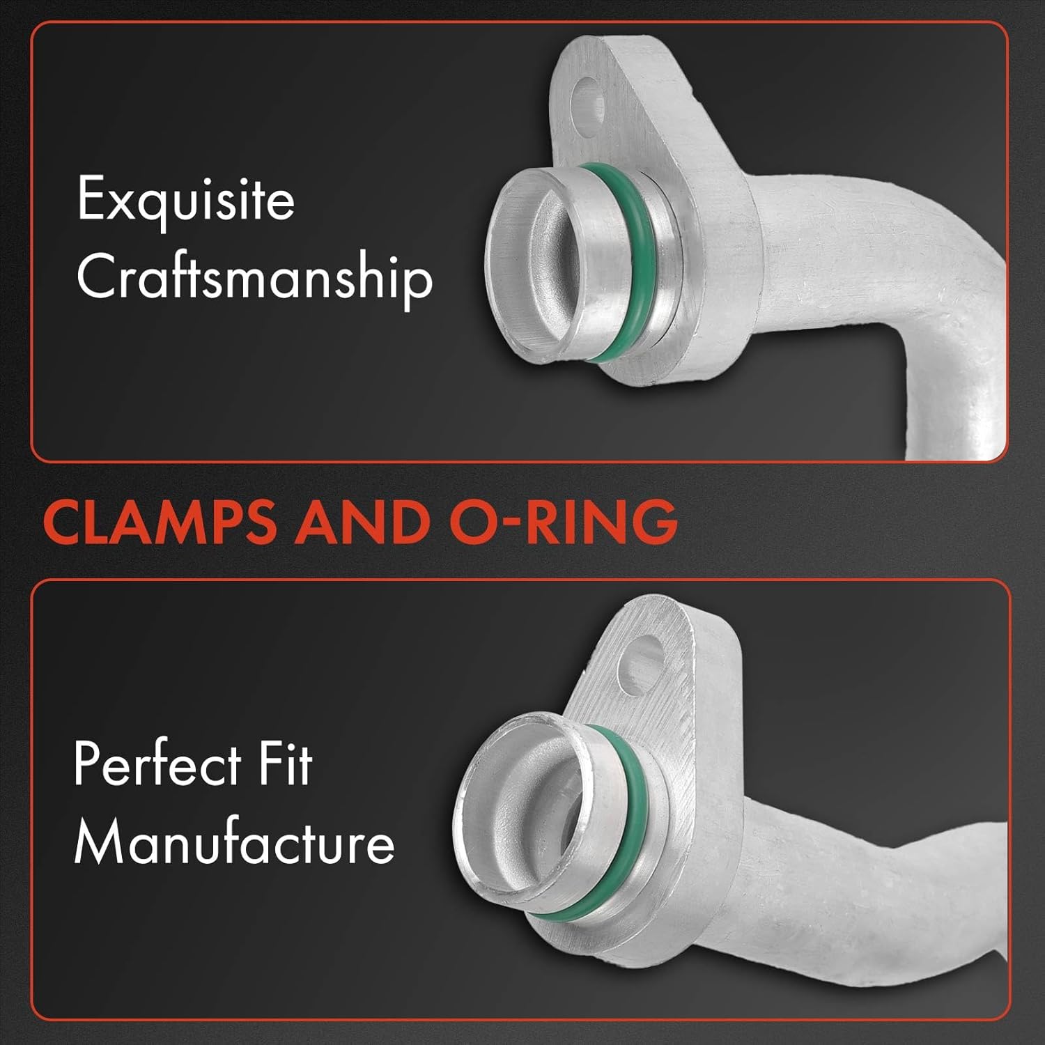 A-Premium A/C Suction Hose Assembly Compatible with Nissan Altima 2015 2016 2017 2018, 3.5L, Compressor to Evaporator