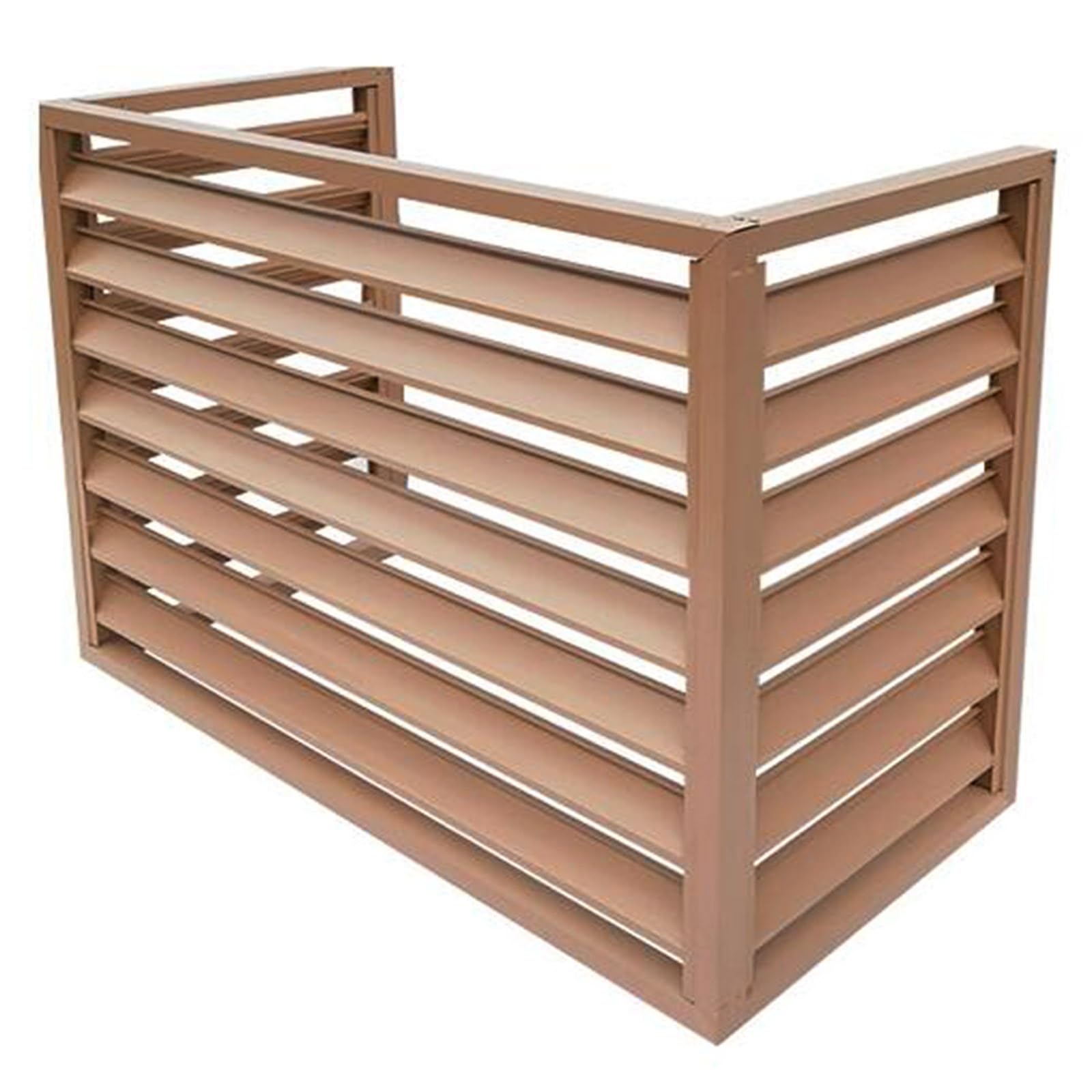 Volets de support de fleurs de climatiseur en alliage d'aluminium