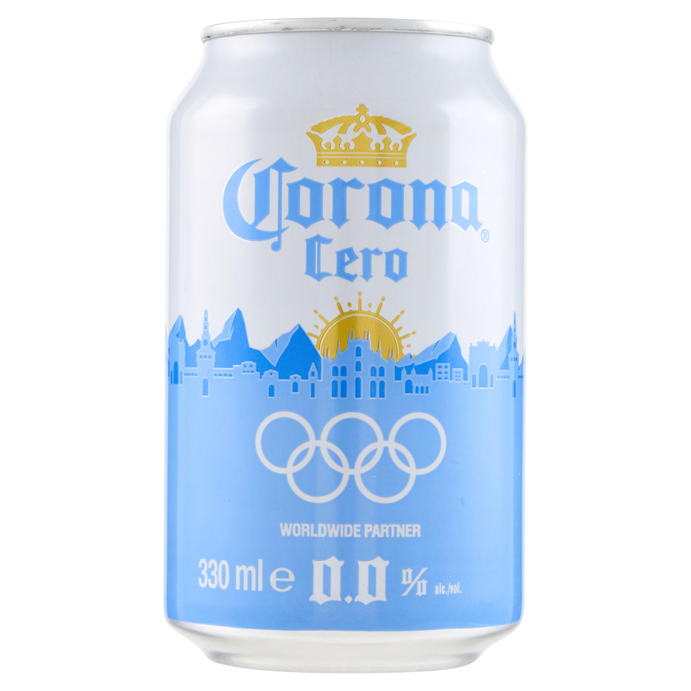Corona Cero, Birra Analcolica Lattina, Pacco da 24x33cl