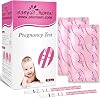 Easy@Home 20 Pregnancy Test Strips for Early Detection, 10 MIU/mL, 5 mm Width
