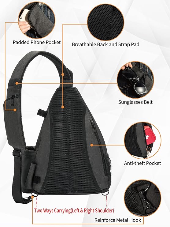 MOYAQI Disc Golf Bag with 10-12 Disc Capacity, Disc Golf Backpack with Retriever Holder and Storage Pockets, Padded Adjustable Strap and Back Panel, Lightweight and Durable(Grey)