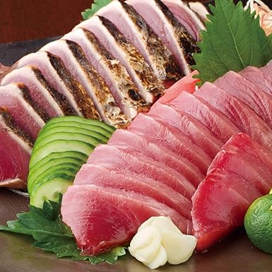Amazon かつおのたたき とろかつお 刺身 セット カツオ 魚 料理 鮮魚 鰹のたたき とろカツオ ゆずポン酢 薬味 炭焼き 22 お中元 敬老の日 お歳暮 贈答用ギフト包装 土佐料理司 土佐料理司 鮮魚 通販
