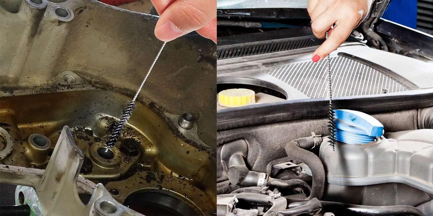 Pronese 3Set Carbon Dirt Remove Cleaner for Carburetor,Airbrush,Spray Gun-5 Cleaning Needles+10Nylon Brushes+13Pieces Cleaning Wires Set+1 Sharpen Pick Tool,Remove Nozzle Paint,Dirt, Tattoo Tube : Automotive