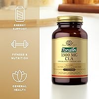 Vista 4 de SOLGAR Tonalin CLA 1300 mg - 60 cápsulas blandas - Ácido linoleico conjugado - Sin OMG, sin gluten, sin lácteos - 60 porciones