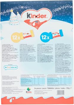 Kinder Mini Santa Advent Calendar 135g