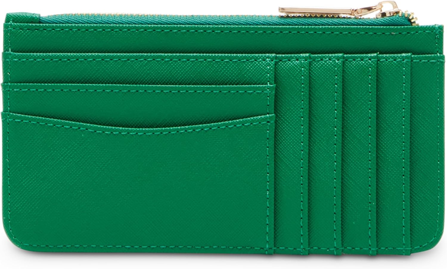 Anne Klein logo top zip pouch