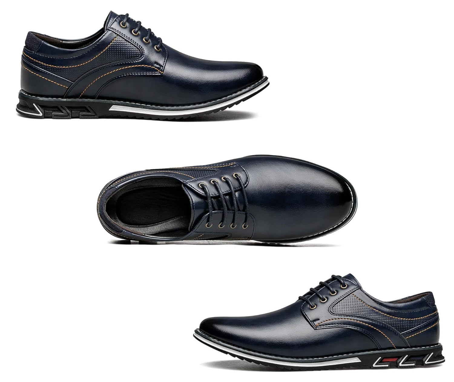 Sapato social masculino confortável macio Oxford de couro flexível superior moderno tênis casual para negócios em promoção! Veja a oferta e mais achadinhos de Sapatos 2 Hoje é o melhor dia para comprar Sapato social masculino confortável macio Oxford de couro flexível superior moderno tênis casual para negócios com aquele preço maroto! Promoção! Aproveite a oferta! 2