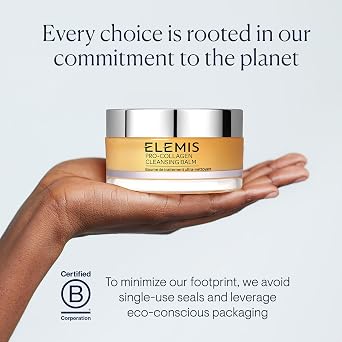 ELEMIS Pro-Collagen Cleansing Balm Makeup Remover, Hydrating Facial Cleanser, Oil Cleanser, Oil Makeup Remover, Deep Cleanse
