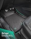 for Ford Mustang Floor Mats & Cargo Liner (2015-2024 2025 2026, All Weather 5PCS Full Set, Not for Mach-E)