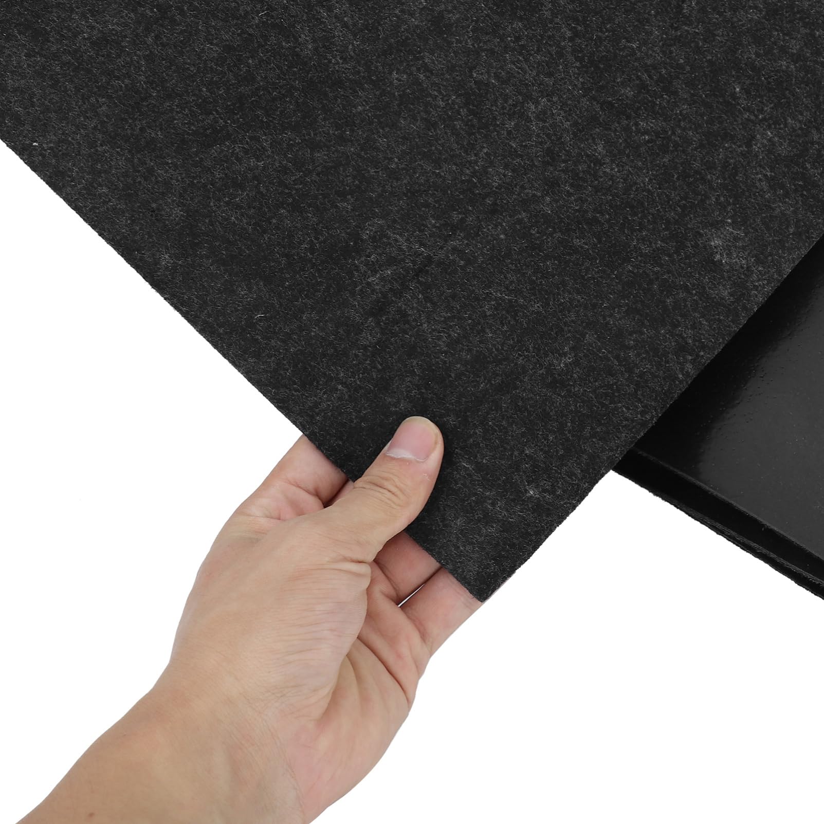 Tapis Gonflable pour Spa Noir 1 Pièce en Feutre et PE Antidérapant