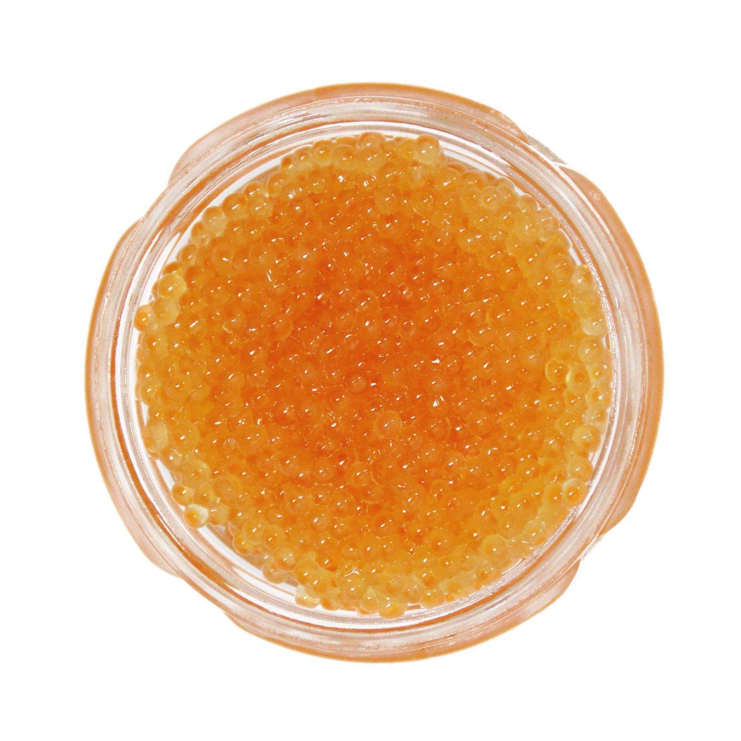 Smoked Golden Whitefish Caviar - Natural Cold-Smoke - Wild Great Lakes Whitefish Roe (4 Ounce (113 grams))