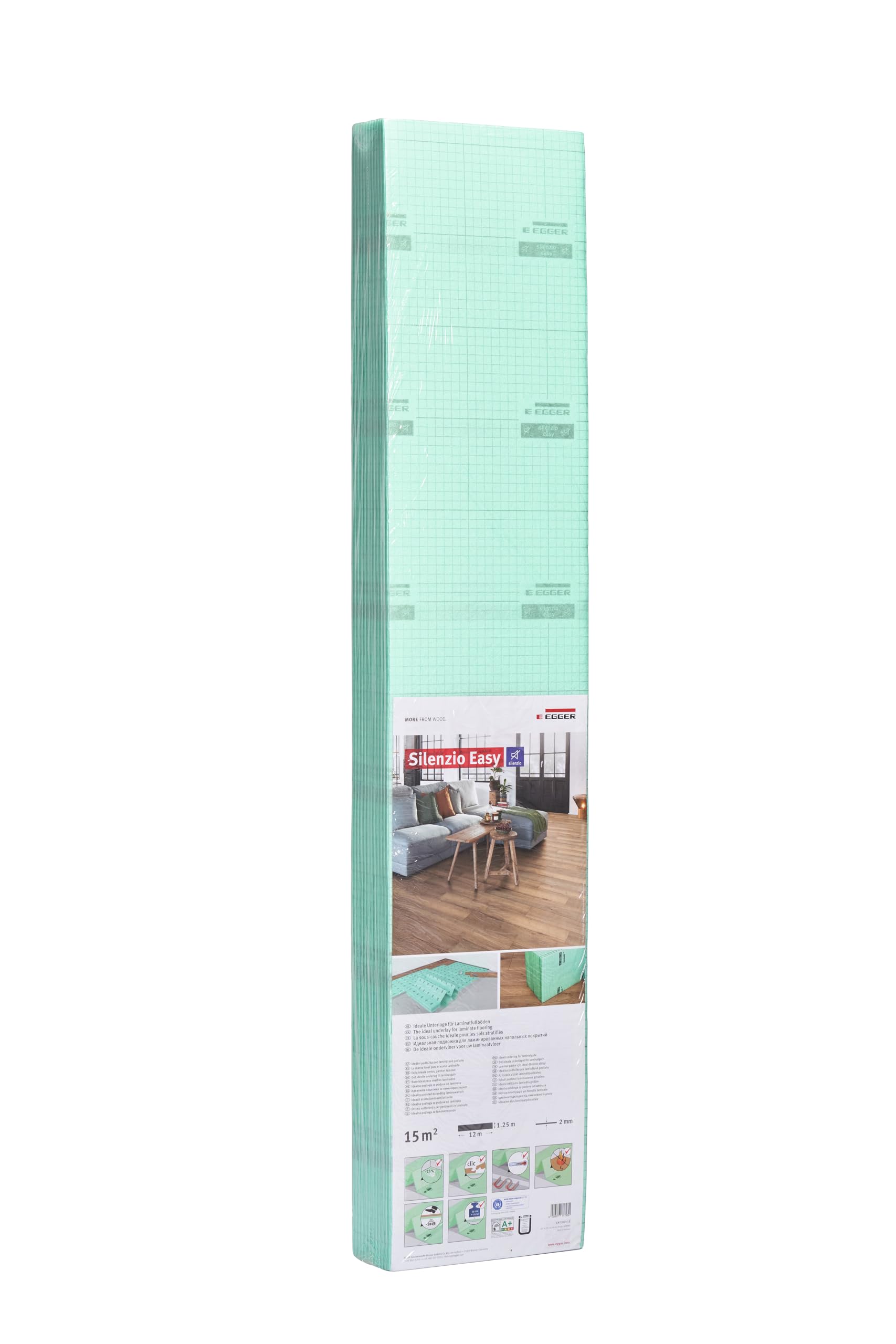 Base aislante/nivelante Egger Megafloor Silenzio Easy