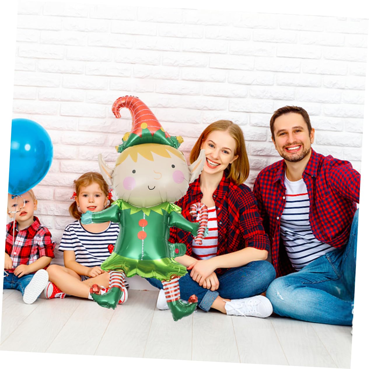 DECHOUS 50pezzi Decorazioni Natalizie Palloncini in Lamina Natalizia Inclusi di Zucchero Bomboniere per Feste di Natale Compleanni e Celebrazioni Palloncini Resistenti e Pratici da Usare