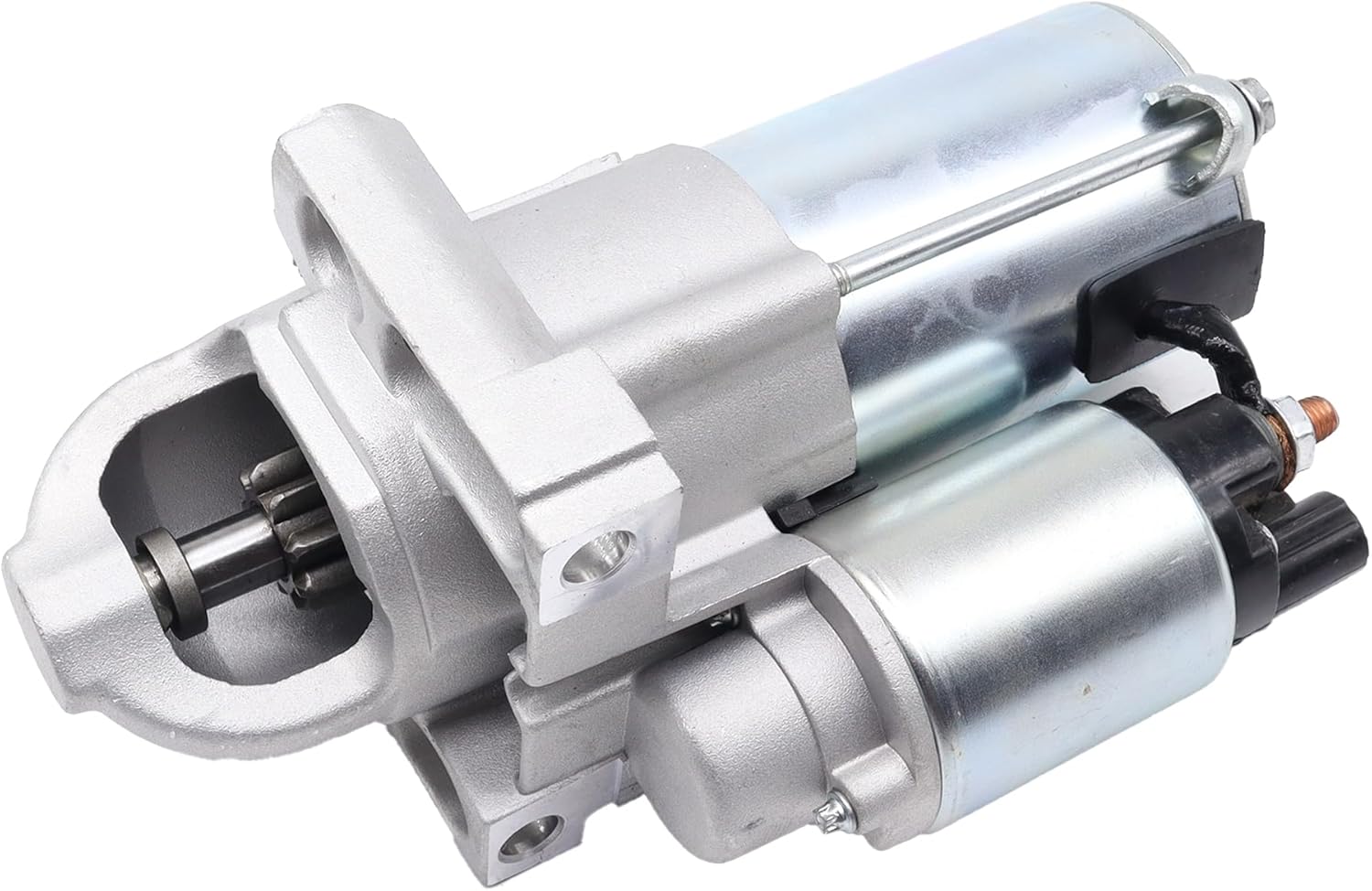 HiSport S114-902A Starter Motor - Compatible with Chevy City Express Compatible with Nissan Cube Juke NV200 Sentra Tiida Versa 1.6L 1.8L 2.0L 2007-2021 12V 1.0KW 10 Teeth Clockwise - Replace 19317693