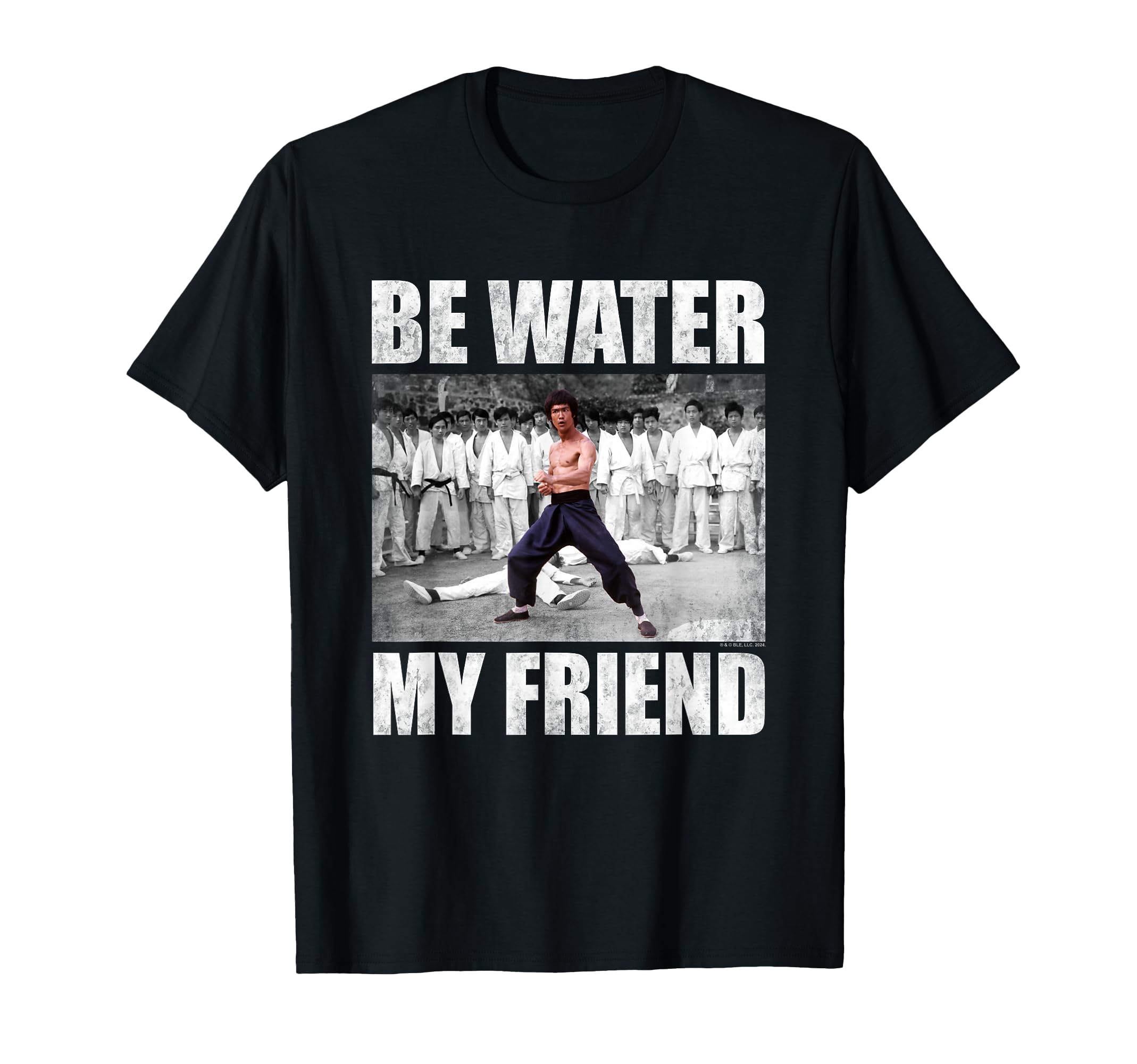 Be Water My Friend Enter The Dragon Scene T-Shirt