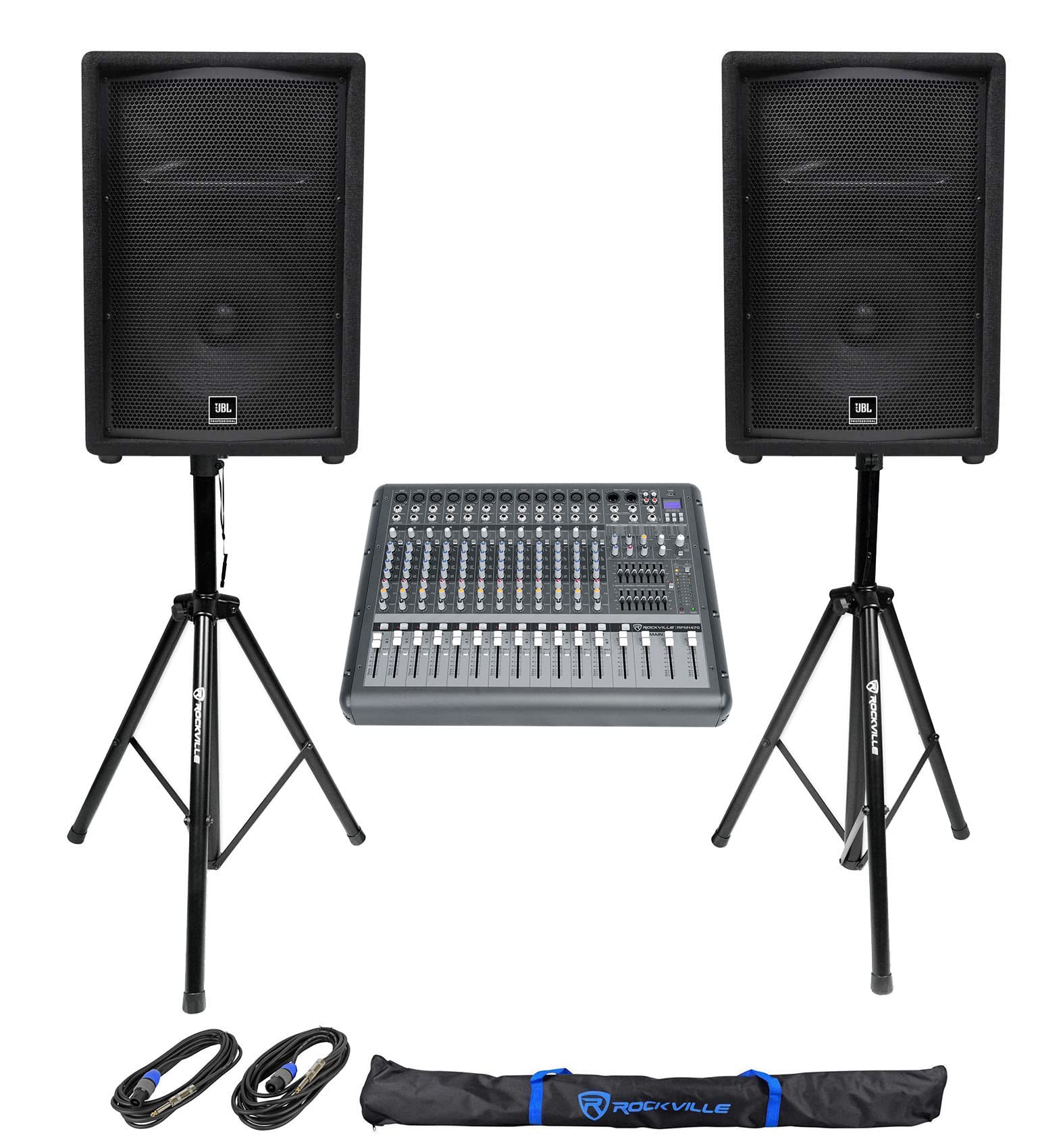 Amazon.com: Audiosavings Bundle: (2) JBL JRX212 1,000 Watt 12
