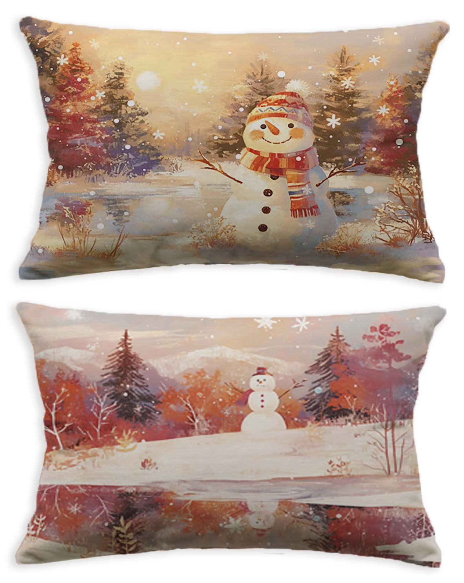 Housse de coussin 70x90 velours pour eviter les oreillers froids en hiver