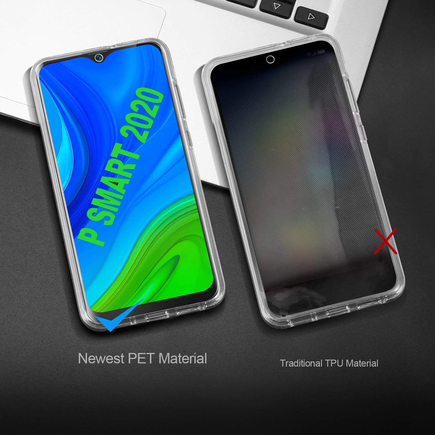 Huawei P Smart 2020 Hoesje Shock Proof Case Hoesjes Hoes Cover