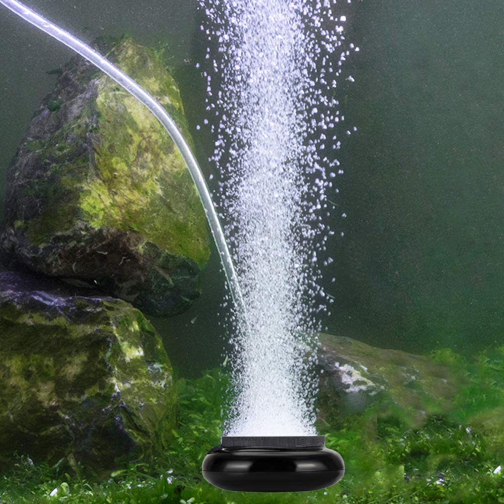 Buy hygger Aquarium Air Stone Kit, Fish Tank Bubbler, Round Air Disk