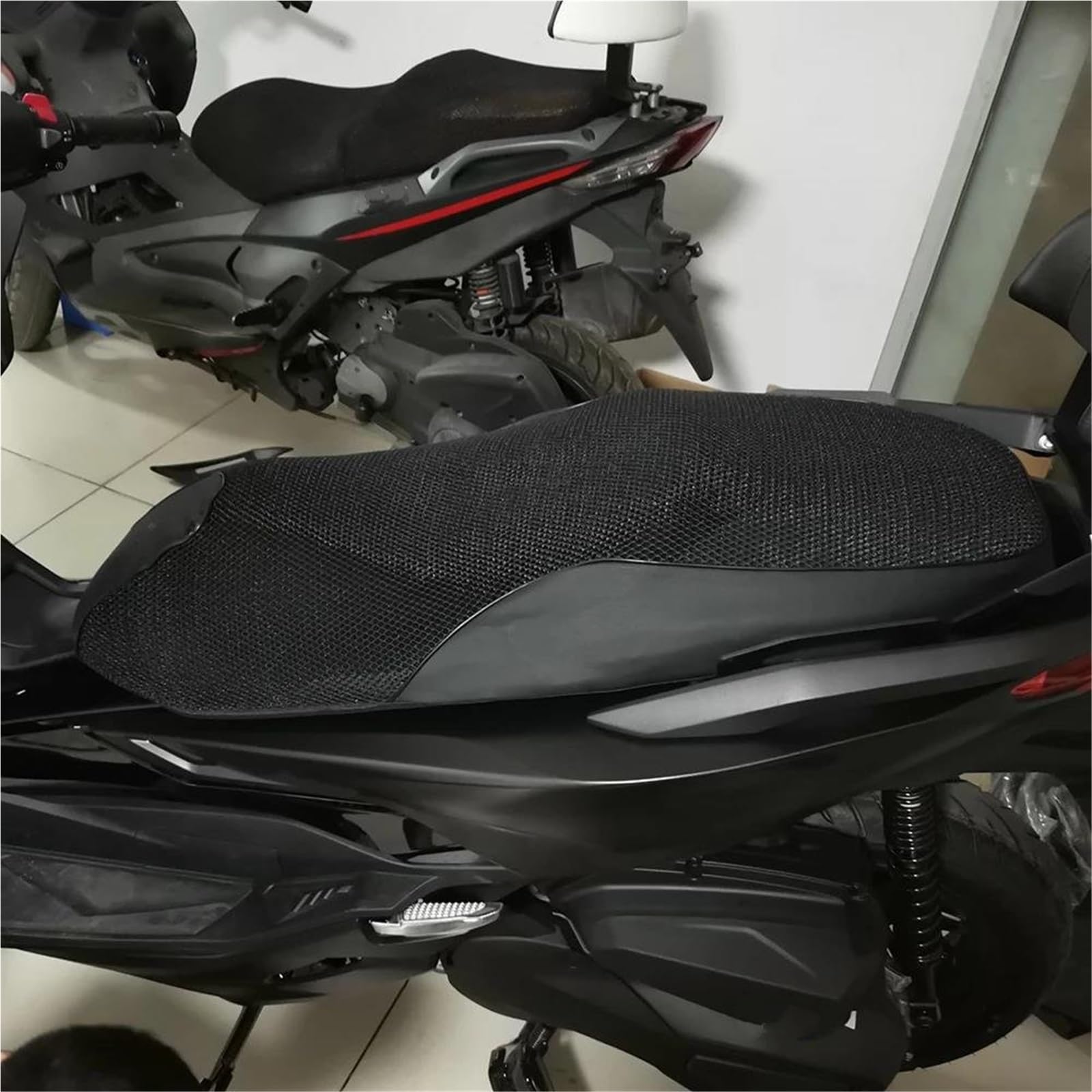 Cuscino Traspirante Coprisella Per Moto, Antiscivolo E Traspirante, Per Per Forza 250 125 NSS125 2018-2024, Con Protezione In Rete Cuscino Per Sedile Per Moto