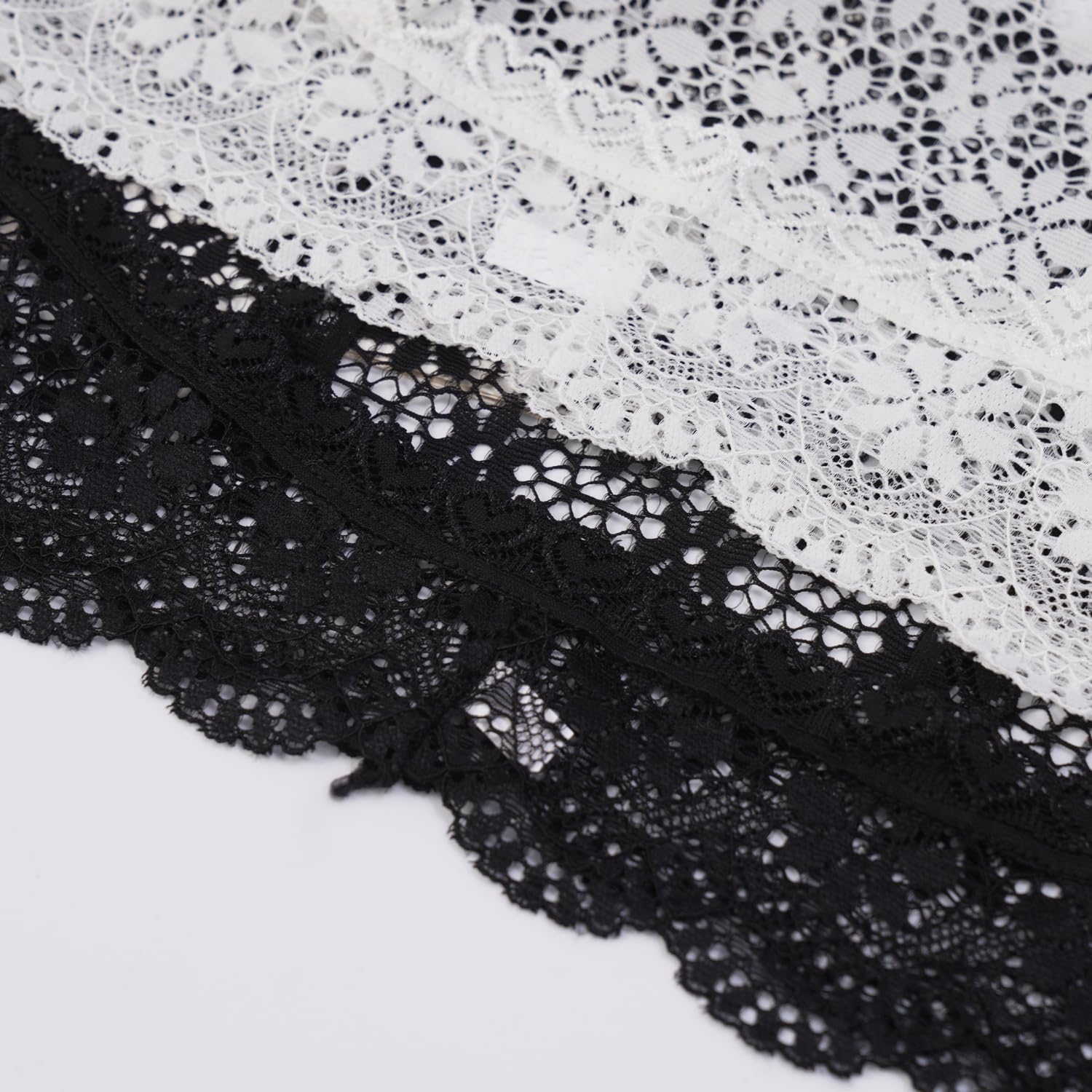 SZMUHLN Women's Lace Cami Cleavage Cover Modesty Panel Antti Peep Bra Insert Heart Camisole Tops - Image 7