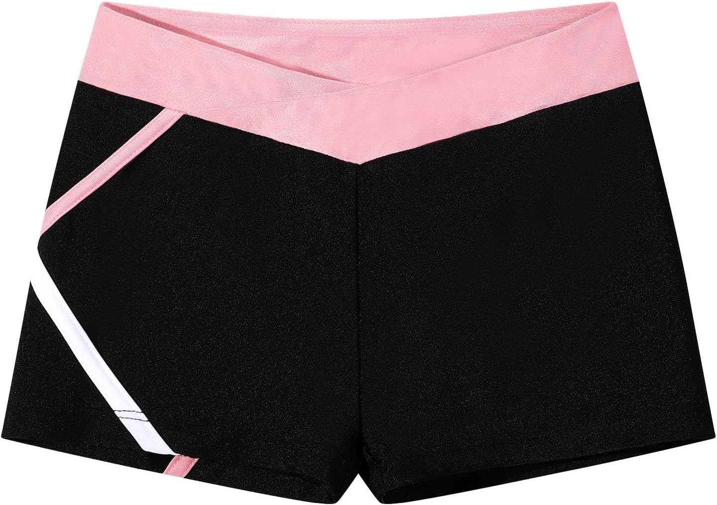Jugaoge Girls Gymnastic Yoga Tracksuit Sleeveless Vest with Athletic Shorts Hoodie 3 Piece Dance Outfit Set