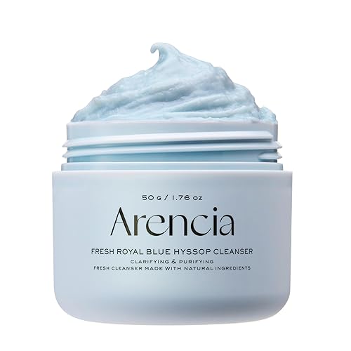 ARENCIA Exfoliante y Limpiador Facial Profundo Iluminador de Hisopo - Todos los Tipos de Piel, Para Filamentos Sebáceos y Puntos Negros (1.76 oz)