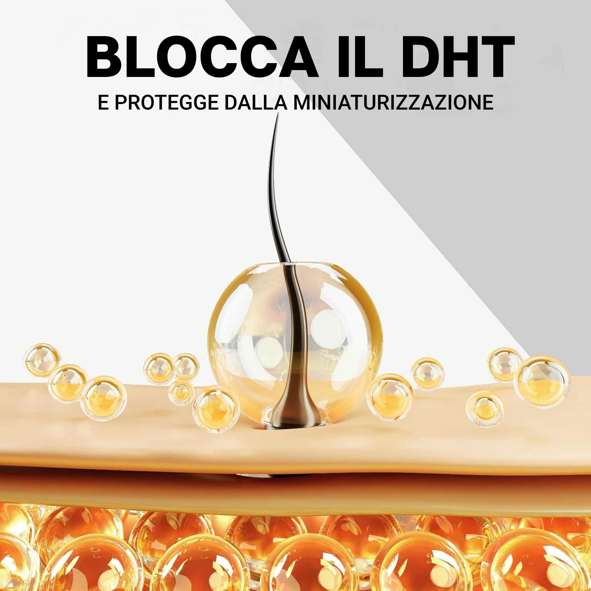 Balsamo con Biotina per i Capelli, Collagene, Olio di Argan, Jojoba e Macadamia più 18 Vitamine per i Capelli | Previene e aiuta a ridurre la caduta. XXL 400ml