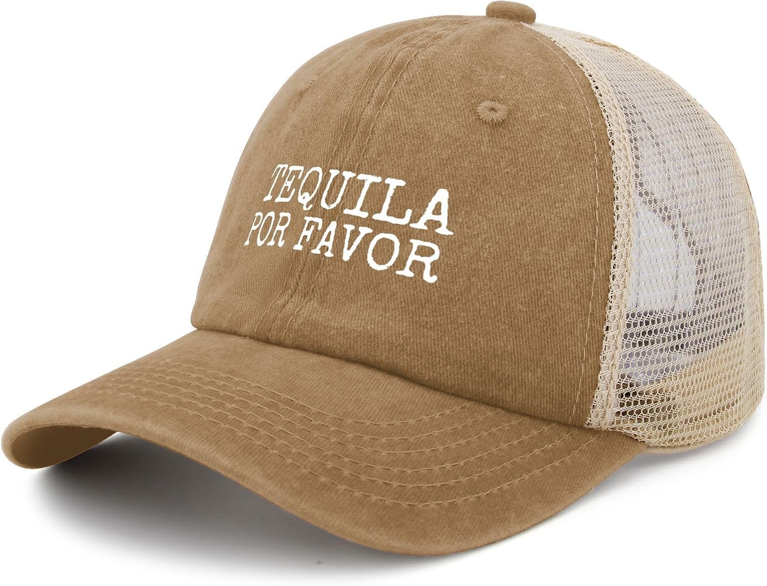 Tequila por Favor Hat Funny Trucker Hats for Men Dad Hats Gifts image 2