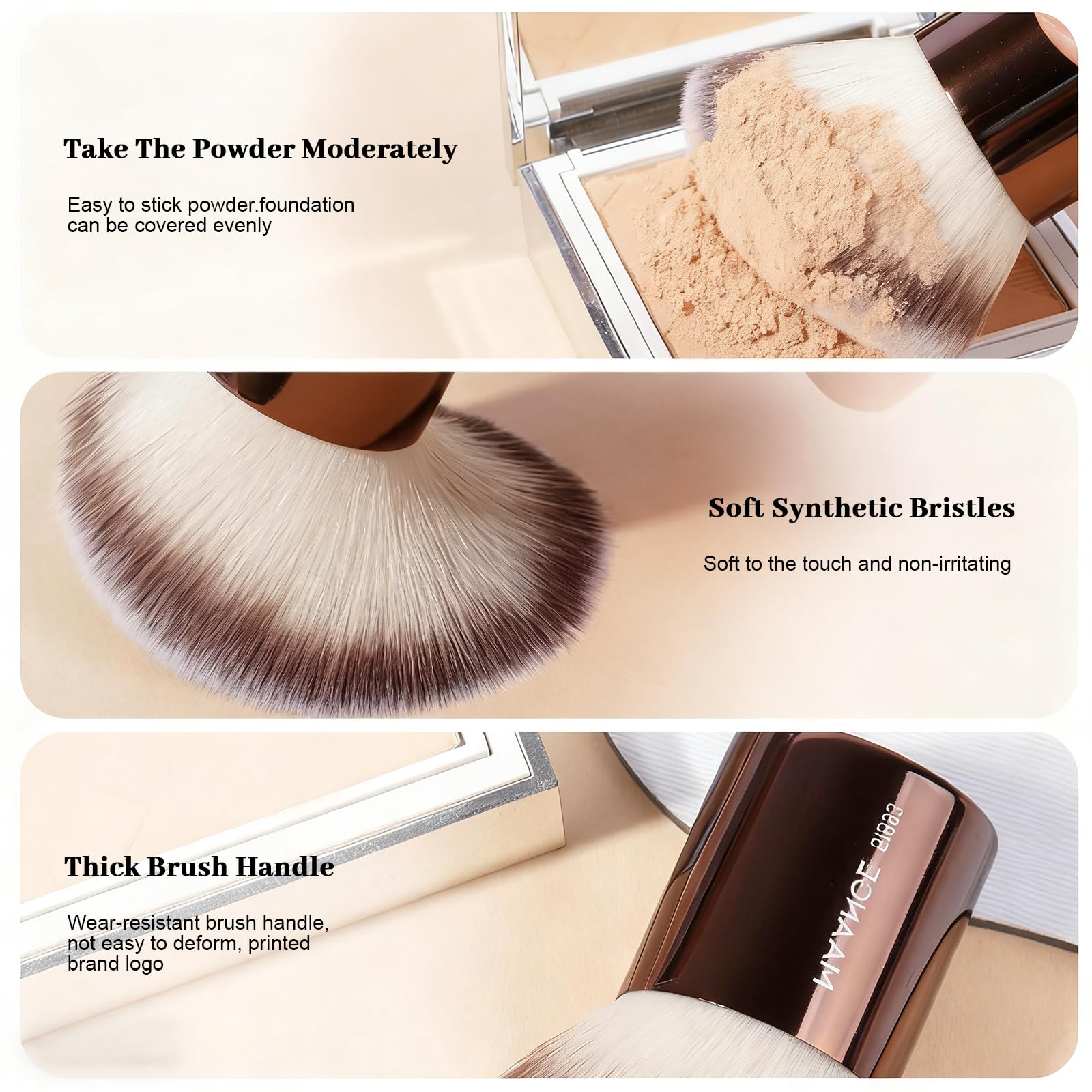 20 Piezas Brochas de Maquillaje, Brochas de Maquillaje Profesional, Juego de Brochas Profesionales, Incluye Brocha de Rubor y Sombra de Ojos, para Maquillaje Diario y Uso Profesional