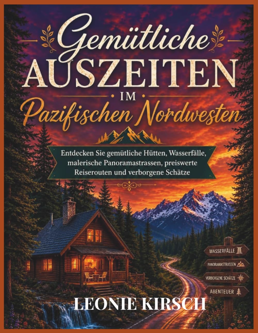 Gemutliche Auszeiten im Pazifischen Nordwesten: Entdecken Sie gemutliche Hutten, Wasserfalle, malerische Panoramastrassen, preiswerte Reiserouten und verborgene Schatze