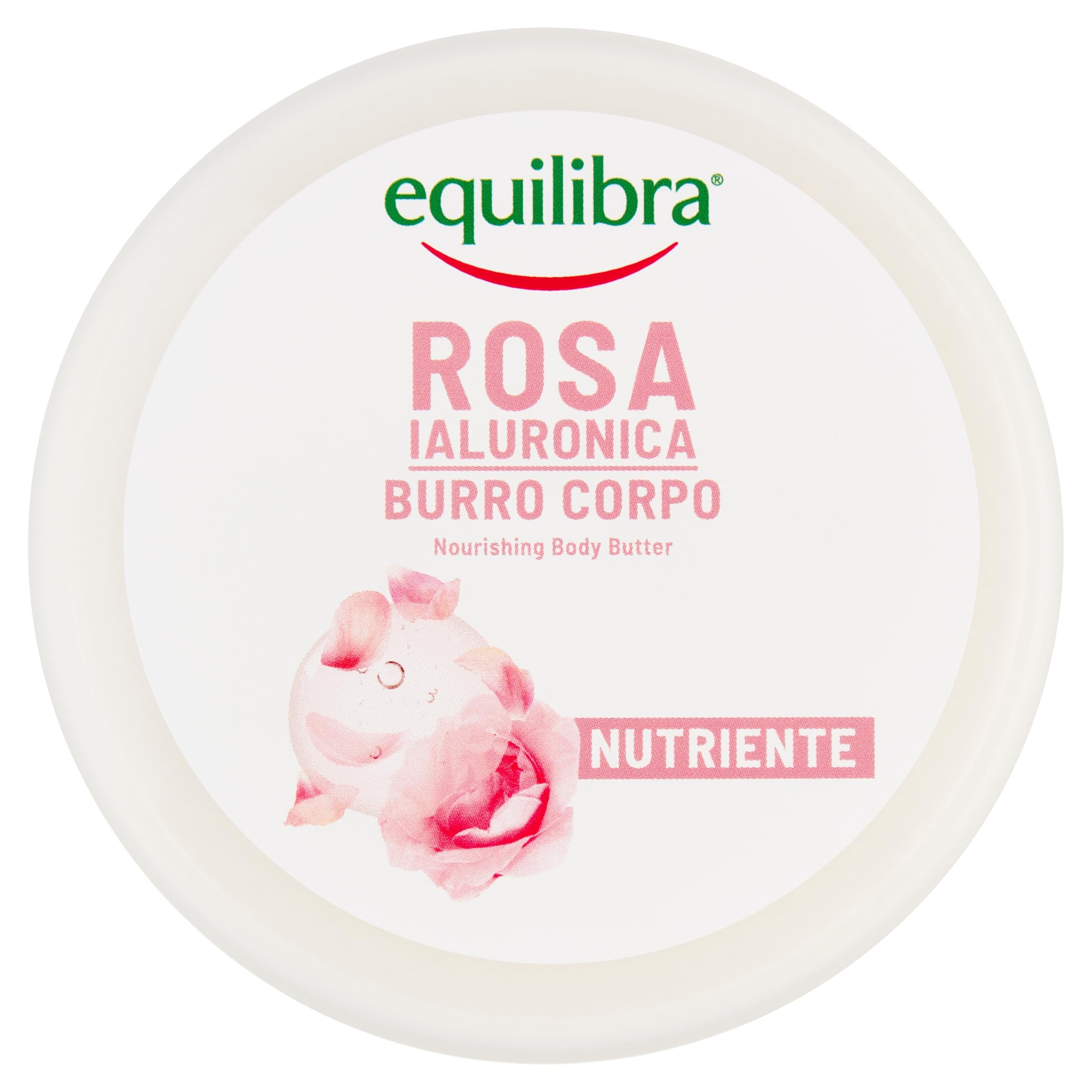 Equilibra Ciało, róża hialuronowa odżywcza masło, 300 ml