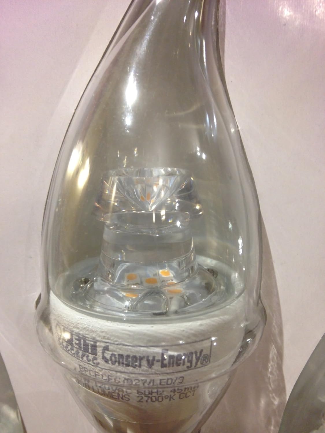 Feit LED 4.9 Watt LED Candelabra Light Bulbs 3-Pack (911482)