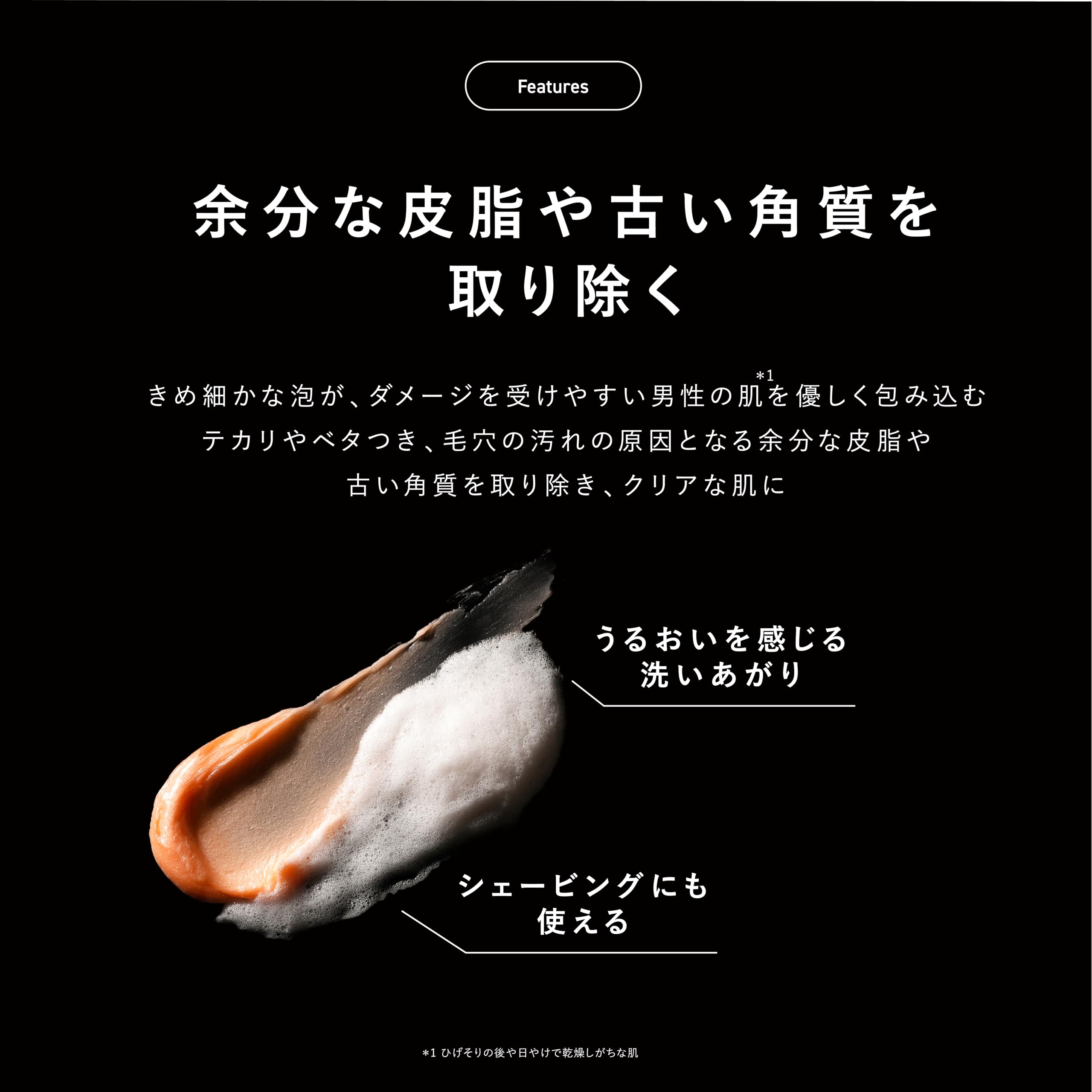 ASTALIFT アスタリフト メン モイストクリアウォッシュ 100g