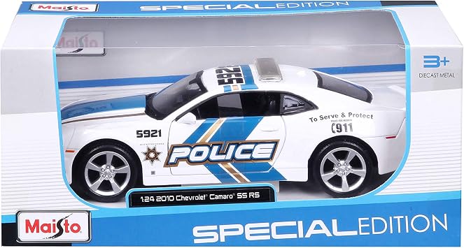 Maisto 531208 Model Car, – 1: 24 Chevrolet Camaro RS 10 Police