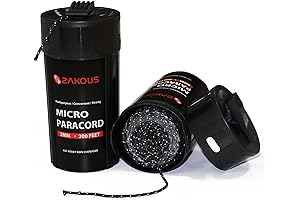 Cut-Ready Rope Canister - 200 ft Solid Micro Paracord