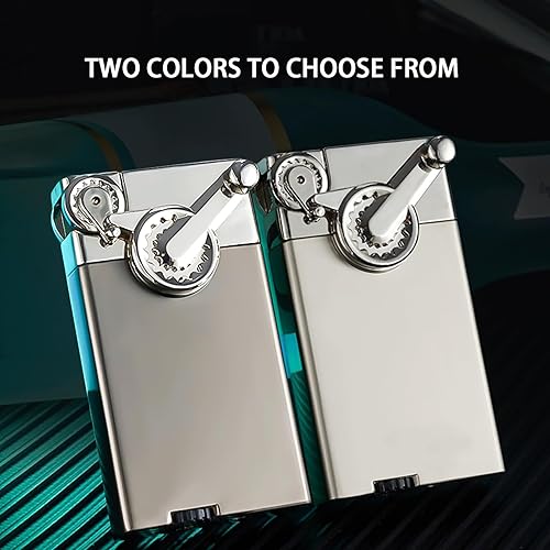 Miniatura 3 de Rocker Gear - Encendedores de chorro recargables, regalos únicos para hombres, encendedor de velas para senderismo (sin combustible de butano)