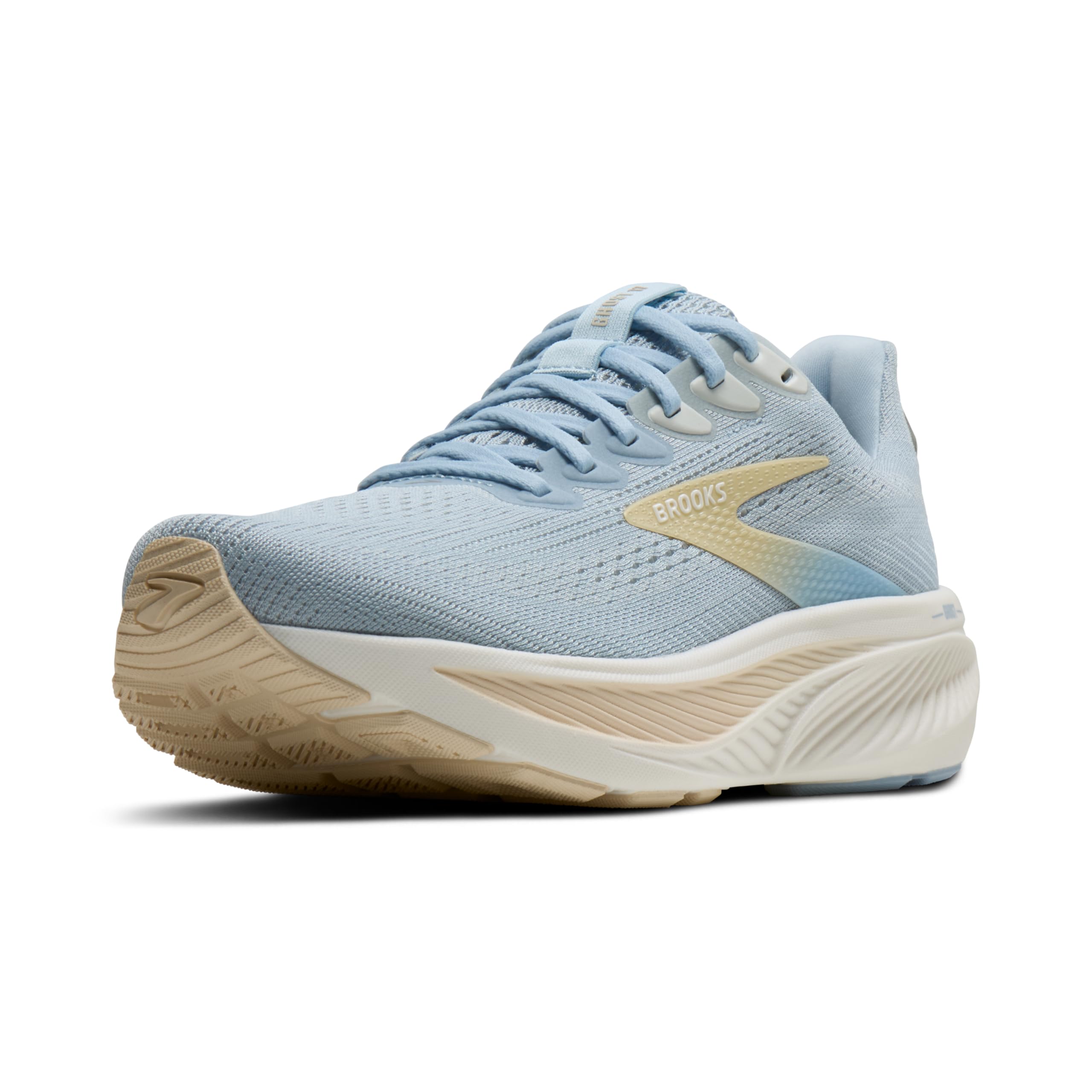Brooks Women's Ghost 17 - Skyway/Coconut/Sand - Uk 5 - Blue