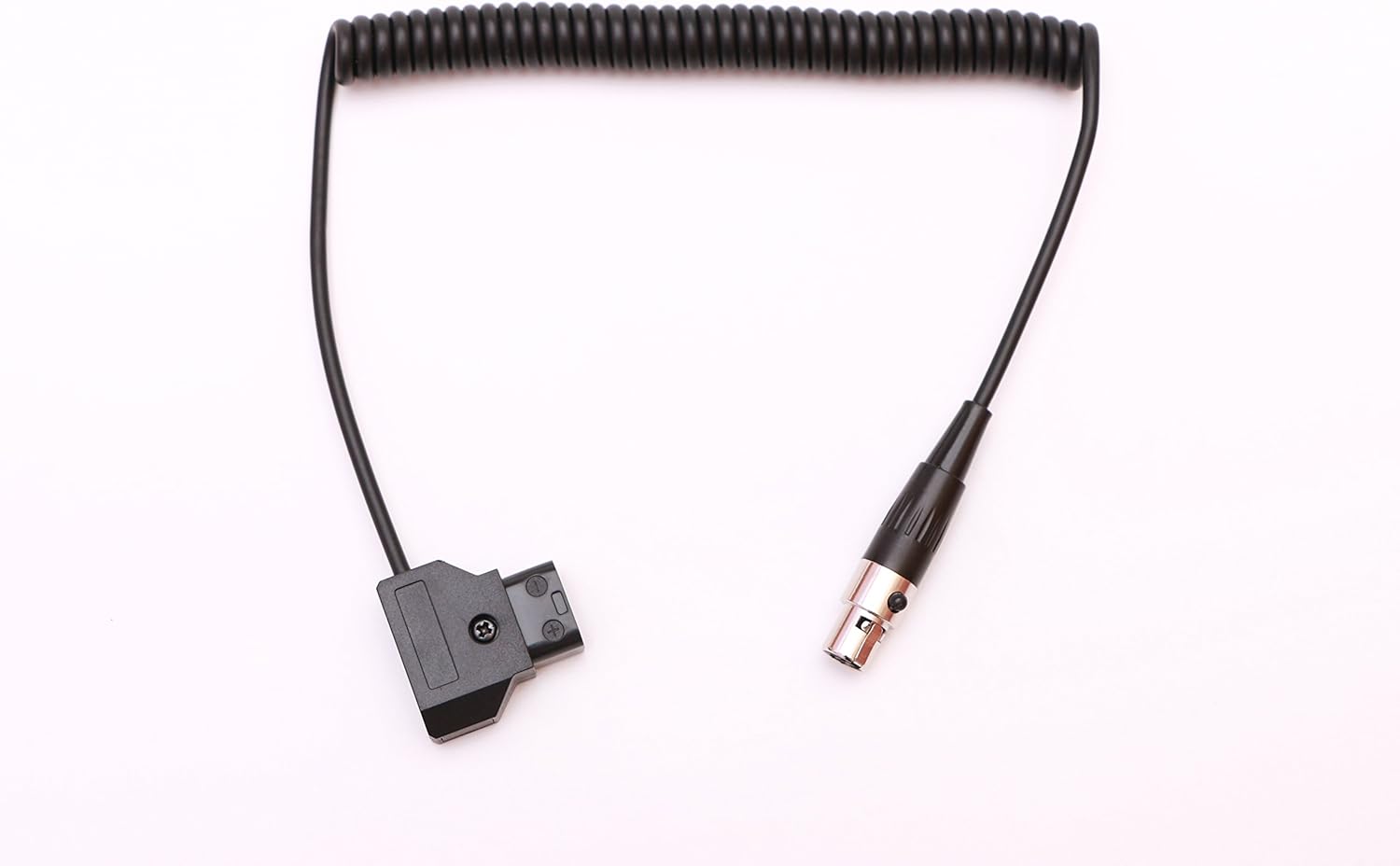DTap to Mini XLR 4pin Female Power Cable for ARRI RED Camera TVlogic