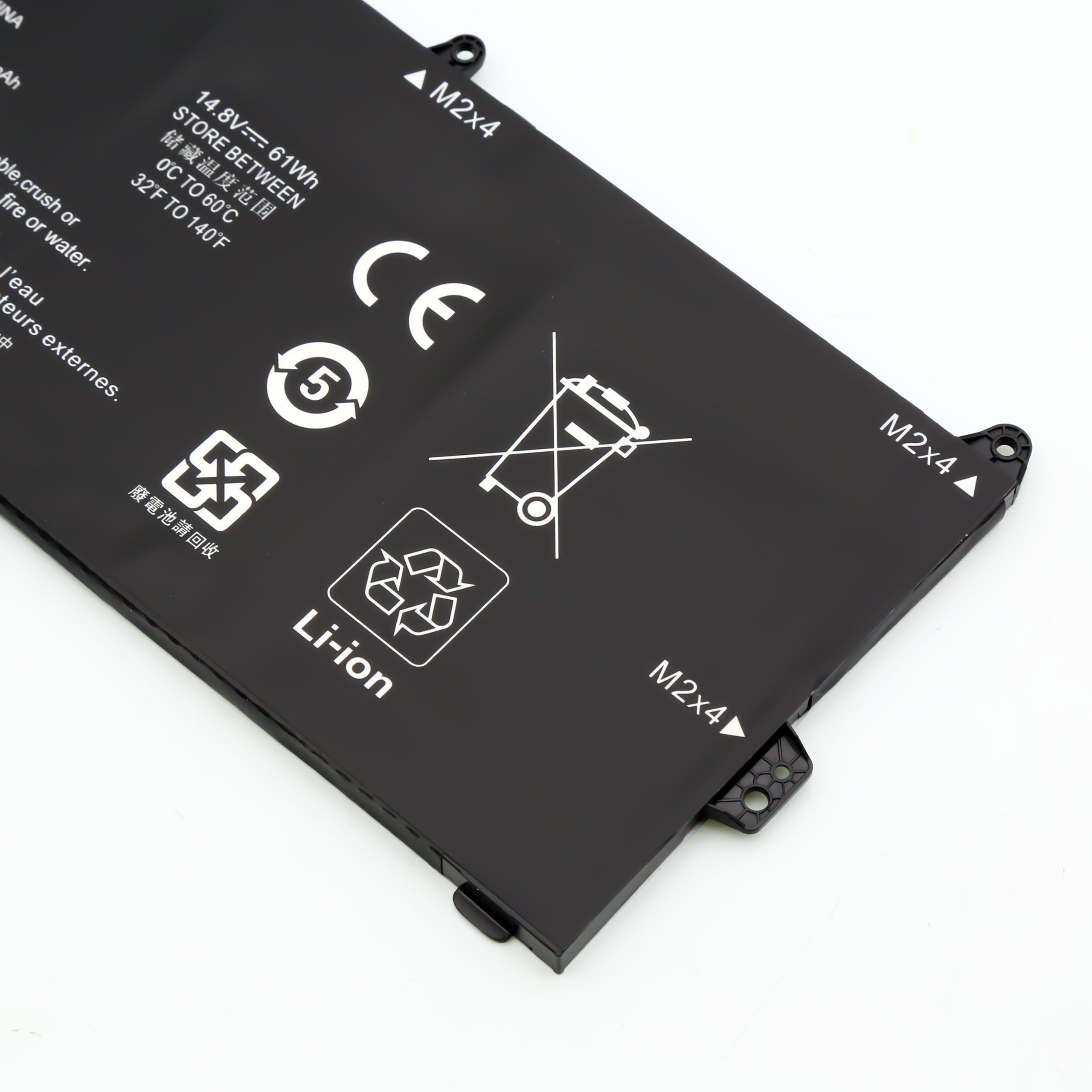 BLESYS Batteria per HP LG04XL L32654-005 HSTNN-IB8S 14,8V 61Wh