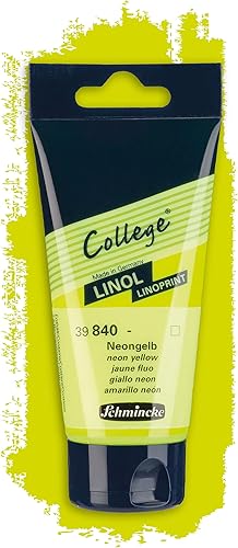 Miniatura 17 de Schmincke - College Linol, Tintas de impresión de lino para artistas, azul oscuro en tubo de 2.5 fl oz, 39450013, tinta de impresión de lino a base