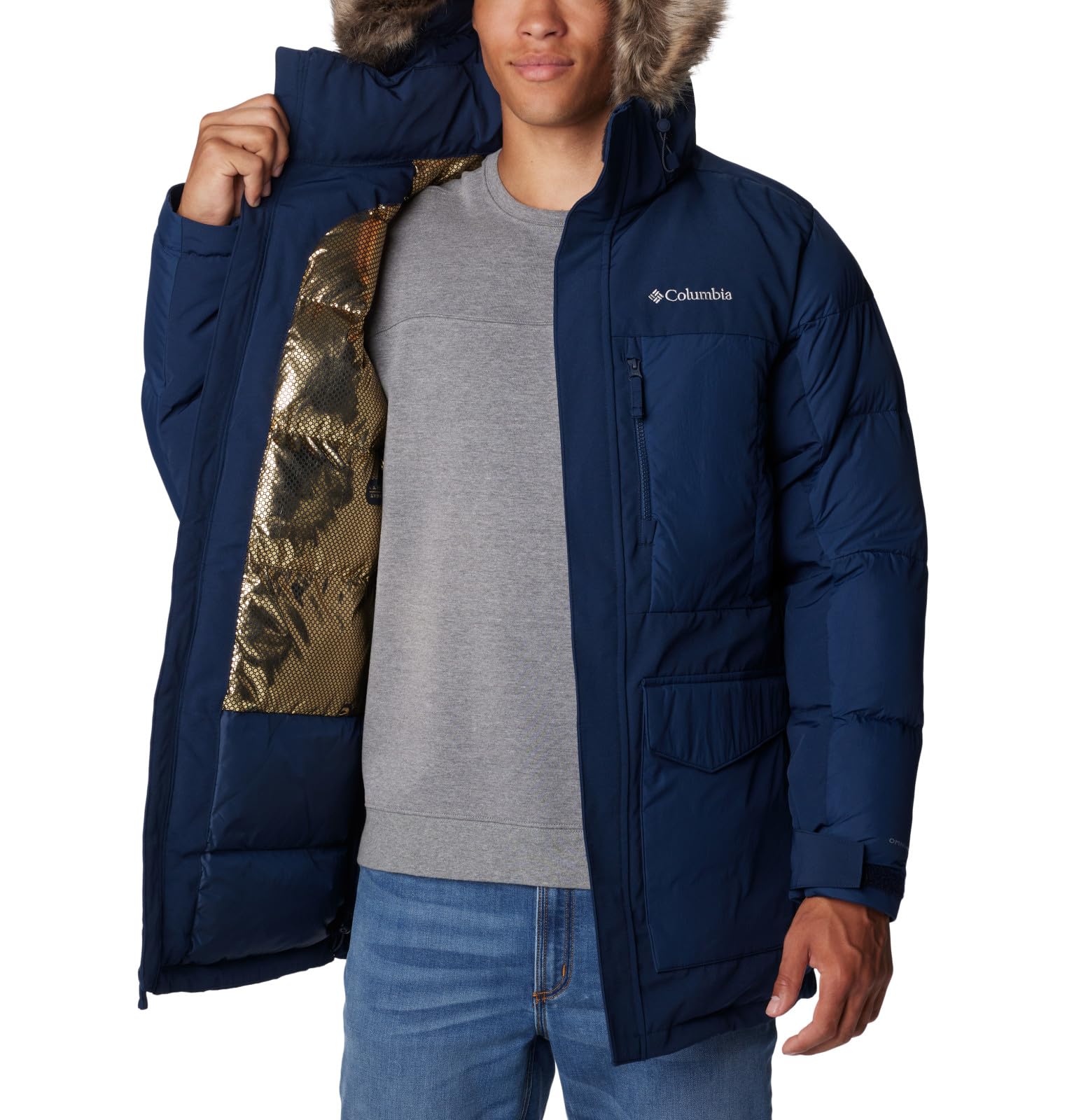 Columbia Marquam Peak Fusion 2 Parka Chaqueta de invierno Hombre (Pack de 1)