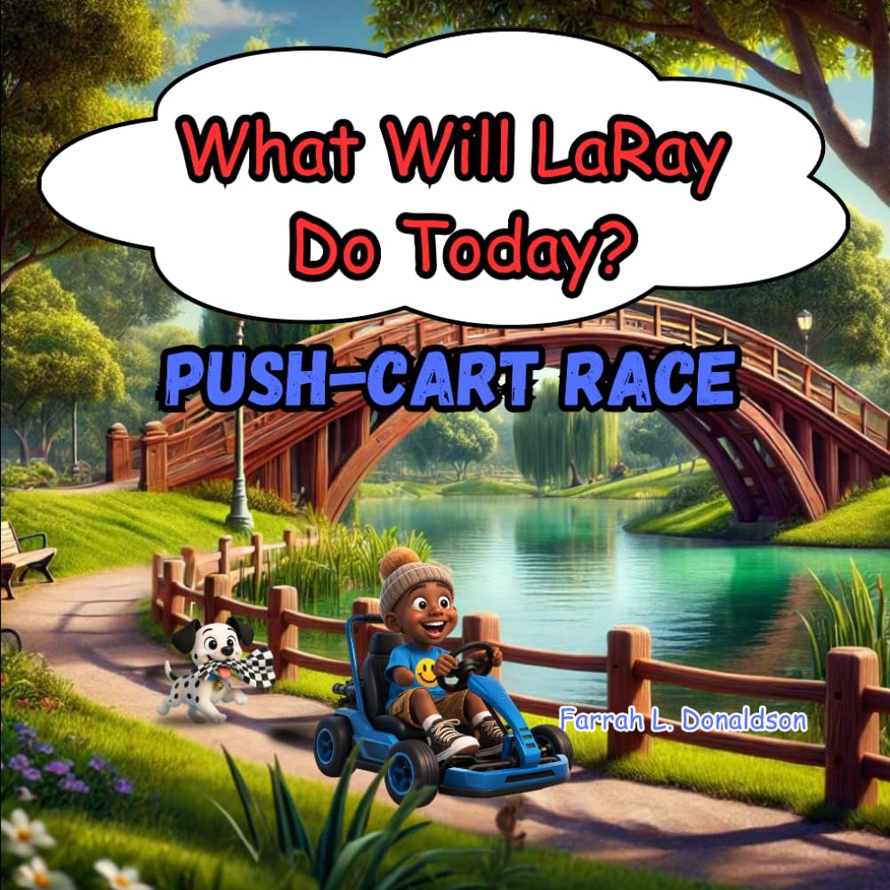 What Will LaRay Do Today?: Push-Cart Race      Paperback – October 1, 2024