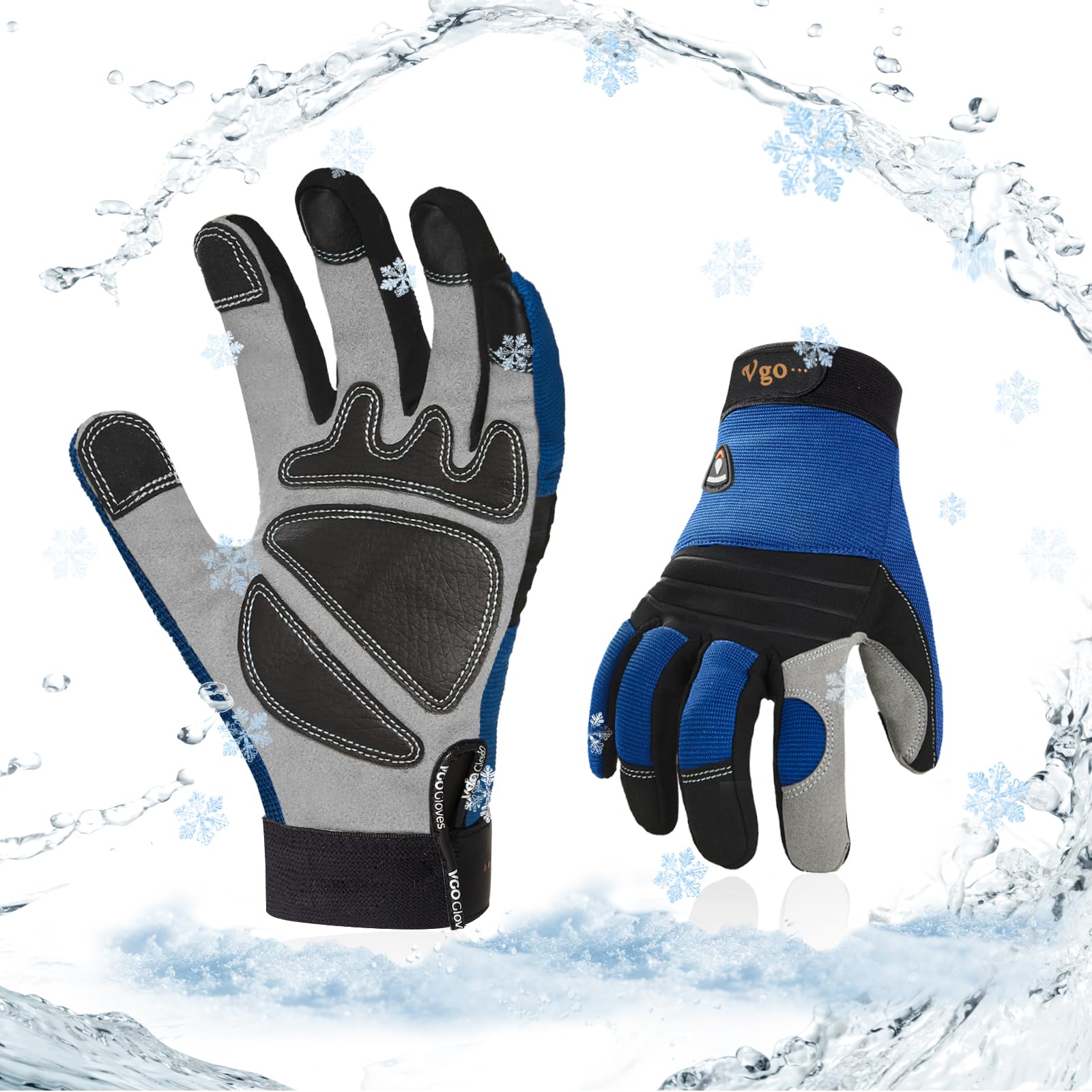 Cold Winter 30 Gradi Guanti Da Lavoro Da Pesca A Prova Di Freddo
