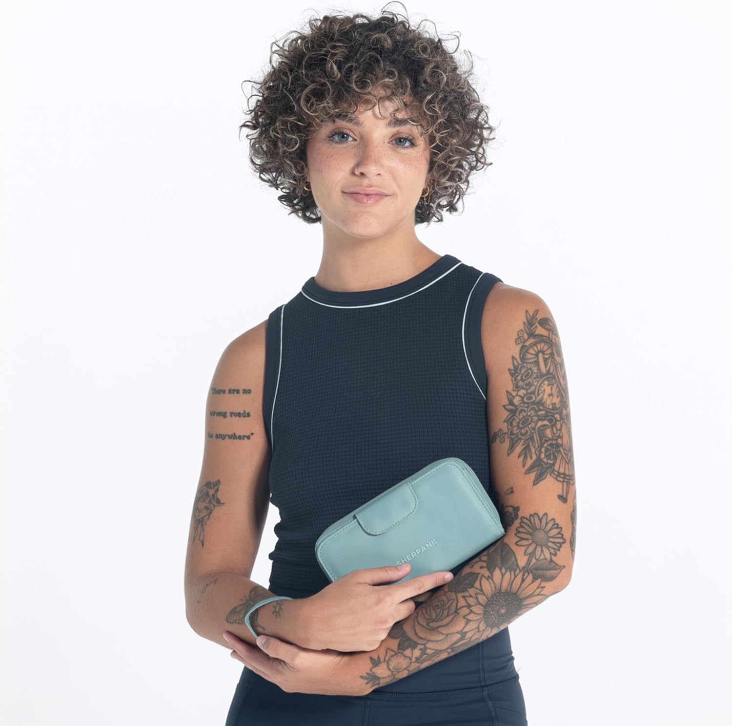 Sherpani Tulum, Nylon Large Zip Around Wallet, Wristlet, Purse with Card Holder Organizer, Travel Gift (Surf) - Image 2