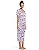 Karen Neuburger Two Piece Capri Girlfriend Pajama Set - #2 of 4