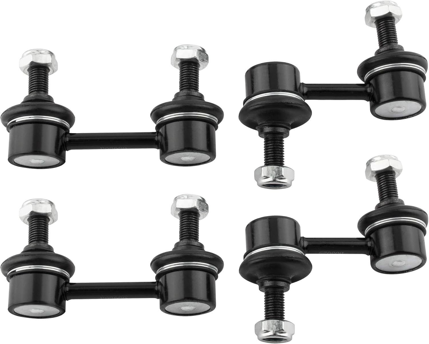 BOXI (Set of 4) K750049 K750041 Front + Rear Sway Bar Link Stabilizer Link Kit Fit for Subaru Forester 2003 2004 2005 2006 2007 2008 / for Subaru Impreza 2004 2005 2006 2007 WRX STI Models